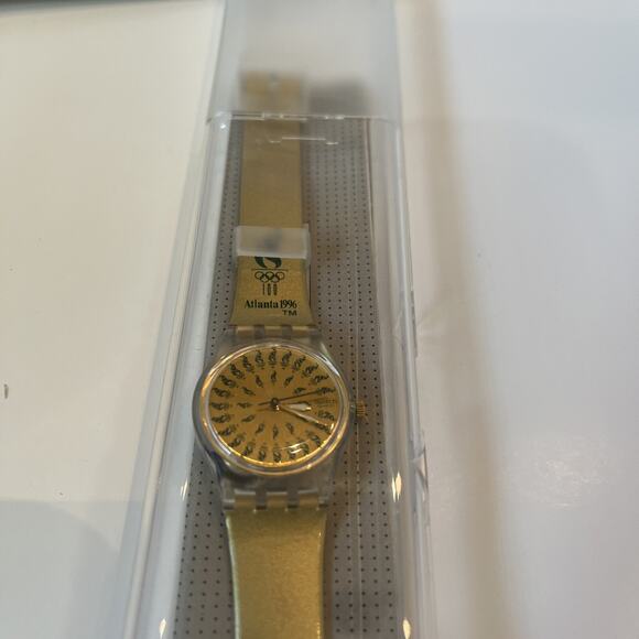 1996 Atlanta Olympics Swatch Watch- Vintage Centennial Olympics Swatch Watch NOS main image 7